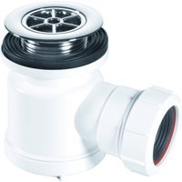 McAlpine STW3-R Chrome Shower Trap 38mm