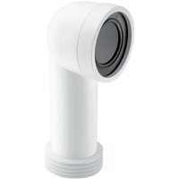 McAlpine 90DEG Bend Adjustable Length Extended Inlet Rigid WC Connector