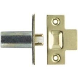 Frelan J8074EB Adjustable Rollerbolt Catch Polished Brass
