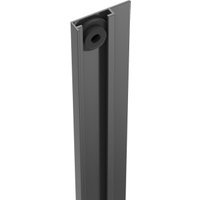 Durapost U Channel Cover Strip Anthracite Grey 2100mm Home Delivered