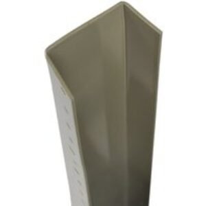 Durapost Fence U Channel Olive Grey 56 x 30mm x 1800mm Home Delivered