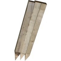 Bsw Green Treated Pointed Pegs 50 x 50mm x 0.6m