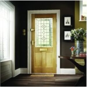Avon Oak Veneer Glazed External Door 2032mm x 813mm x 45mm
