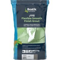 Bostik J115 Smooth Finish Grey Grout 5kg