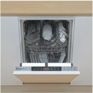 Candy Cdih 2T1047-80 Slimline Integrated Dishwasher 9 Place Settings 45cm