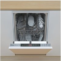 Candy Cdih 2T1047-80 Slimline Integrated Dishwasher 9 Place Settings 45cm
