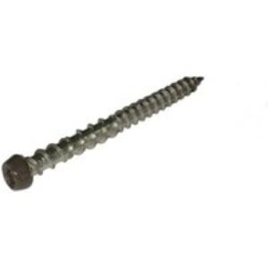 Alchemy Colour Coded Trim Fixing Screws Brown 25 Pack