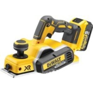 DeWalt DCP580P2 Planer Cordless Brushless 18V LI-ION 82mm with 2 x 5.0AH Batteries and Carry Case