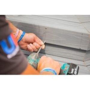 Alchemy Colour Coded Trim Fixing Screws Grey 25 Pack
