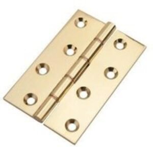 Eclipse 14828 Heavy Duty Phosphorus Hinge Polished Brass 76 x 51mm 2 Pack