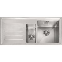 Franke Winsford 1.5 Bowl Stainless Steel Sink Left Hand 101.0529.822