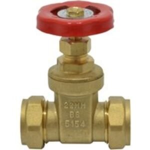 WRAS Gate Valve Brass 15mm CxC BS5154