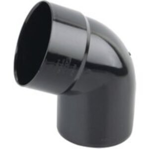 Osmasoil 4S435B (Bottom) Solvent Weld Offset Bend Black 110mm