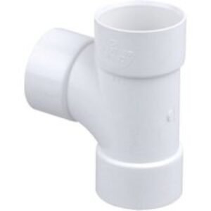 Wavin OsmaWeld tee 87.5° 50mm white