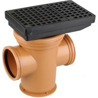 Osmadrain Drainage Double Socket Single Seal Bottle Gully 110mm