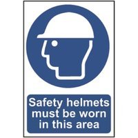 Spectrum Safety Helmets Must Be Worn in This Area (Regular)