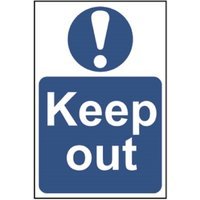 Spectrum Regular Size Keep Out Sign
