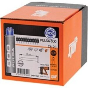 Spit Pulsa 800P Pins C6 Incl Fuel Cell 25mm