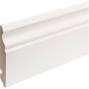 MDF Painted Truprofile Torus/Ogee Skirting 18mm x 119mm x 4.4m