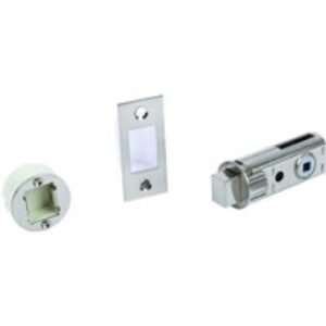 Union Fastlatch Round Bathroom Bolt Polished Chrome 2.5 in 60mm 911.22.835