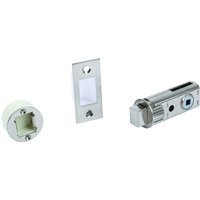 Union Fastlatch Round Bathroom Bolt Polished Chrome 2.5 in 60mm 911.22.835
