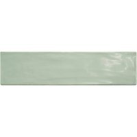 Verona Harriet Ceramic Wall Tile Sage 75 x 300mm Pack of 19 P11813