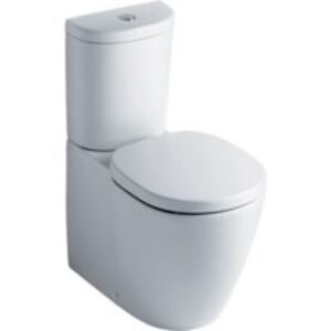 Ideal Standard E301201 Create Close Coupled WC Pan with Horizontal Outlet White (Toilet Pan Only)