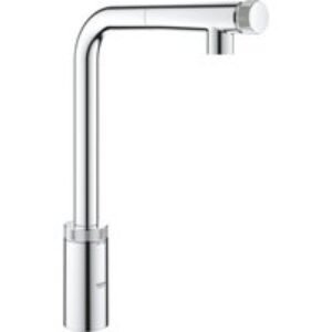 Grohe 30637000 Vento Smartcontrol Button Tap Chrome