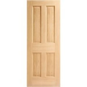Internal 4 Panel Oak Door 1981 mm x 610 mm x 35 mm