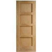 Travis Perkins SHAKER OAK 4 PANEL DOOR 1981 X 610 X 35MM