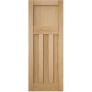 Jeld Wen DX Oak 3 Panel Door 1981 x 610 x 35mm