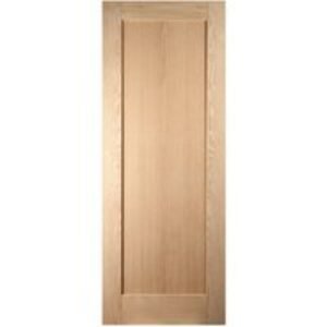 Jeld Wen Oregon Oak Shaker 1 Panel Door 1981 x 762 x 35mm