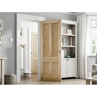 Jeld Wen Deco Oak 4 Panel Door 1981 x 762 x 35mm