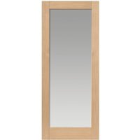 JB Kind Fuji Oak Unfinish Veneer Glaze Door 1981 x 838 x 35mm