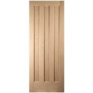 Jeld Wen Oregon Aston Oak 3 Panel Door 1981 x 610 x 35mm