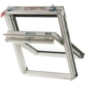 Keylite Hi-therm Centre Pivot Roof Window White Finish 1340mm x 980mm WCP09HT