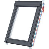 Keylite Hi-therm Centre Pivot Roof Window PVC Finish 660mm x 1180mm PCP03HT