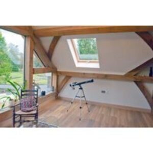 Keylite Hi-therm Fire Escape Roof Window Pine Finish 780mm x 980mm TFE04HT