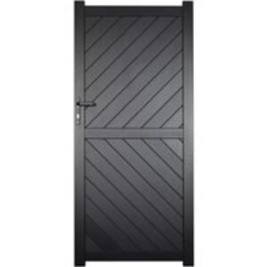 Readymade Gates Canterbury Pedestrian Gate 1m x 2.2m Black