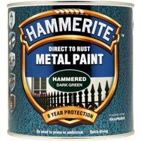 Hammerite Hammered Dark Green 2.5L