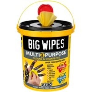 Big Wipes Antiviral Multi-Purpose Pro+ Bucket 300 Wipes