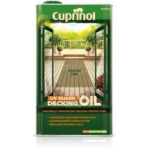 Cuprinol UV Guard Decking Oil Natural Oak 5L