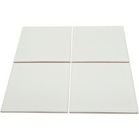 4Trade White Tile 150 x 150mm – PK44