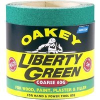 Oakey Liberty Green Roll P60 115mm x 5m