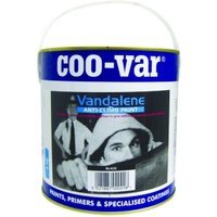 Coo-var Vandalene Anti-climb Paint Black 2kg