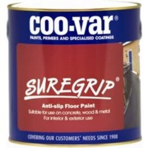 COO-VAR Suregrip Anti-Slip Floor Paint 2.5L Yellow