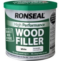 Ronseal 35305 Performance Wood Filler White 550g