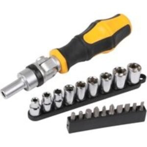 Ram Ratchet Screwdriver C/W Bits RAM0074