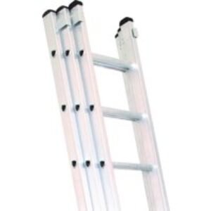 Lyte Industrial EN131-2 Professional 3 Section Extension Ladder 3x11 Rung