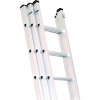 Lyte Industrial EN131-2 Professional 3 Section Extension Ladder 3x11 Rung
